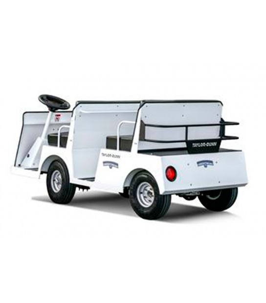 Vehículo eléctrico industrial Taylor-Dunn para transporte de personal